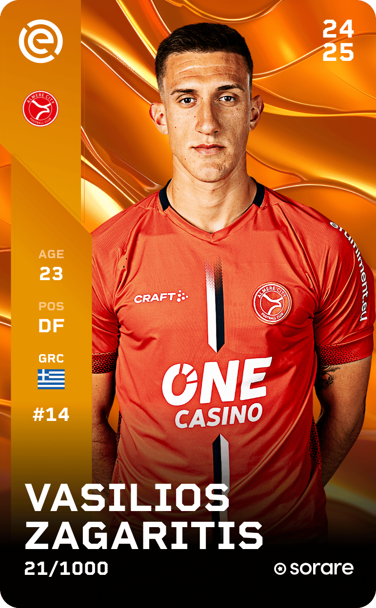 Vasilios Zagaritis 2024-25 • Limited 21/1000