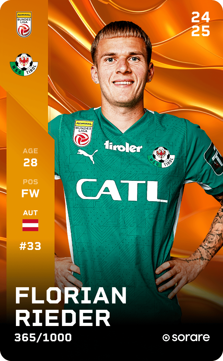Florian Rieder 2024-25 • Limited 365/1000