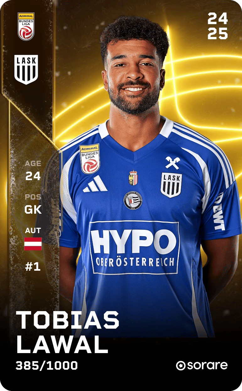 Tobias Lawal 2024-25 • Limited 385/1000