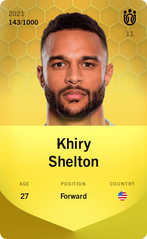 Khiry Shelton 2021-22 • Limited 143/1000