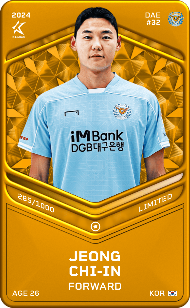 Jeong Chi-In 2024-25 • Limited 285/1000