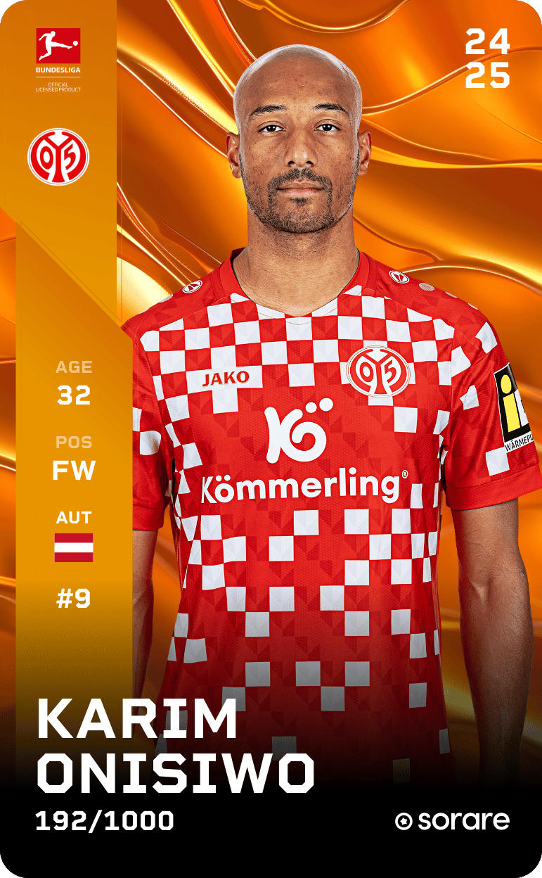 Karim Onisiwo 2024-25 • Limited 192/1000