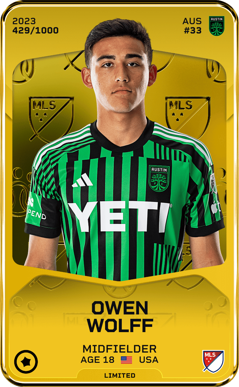 Owen Wolff 2023-24 • Limited 429/1000