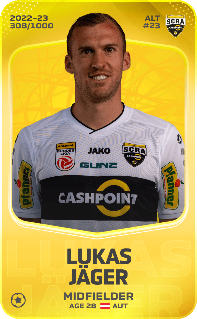 Lukas Jäger 2022-23 • Limited 308/1000