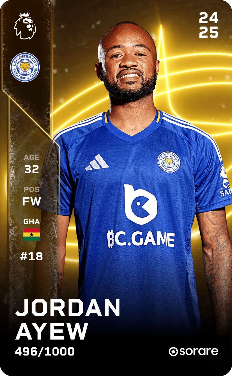 Jordan Ayew 2024-25 • Limited 496/1000