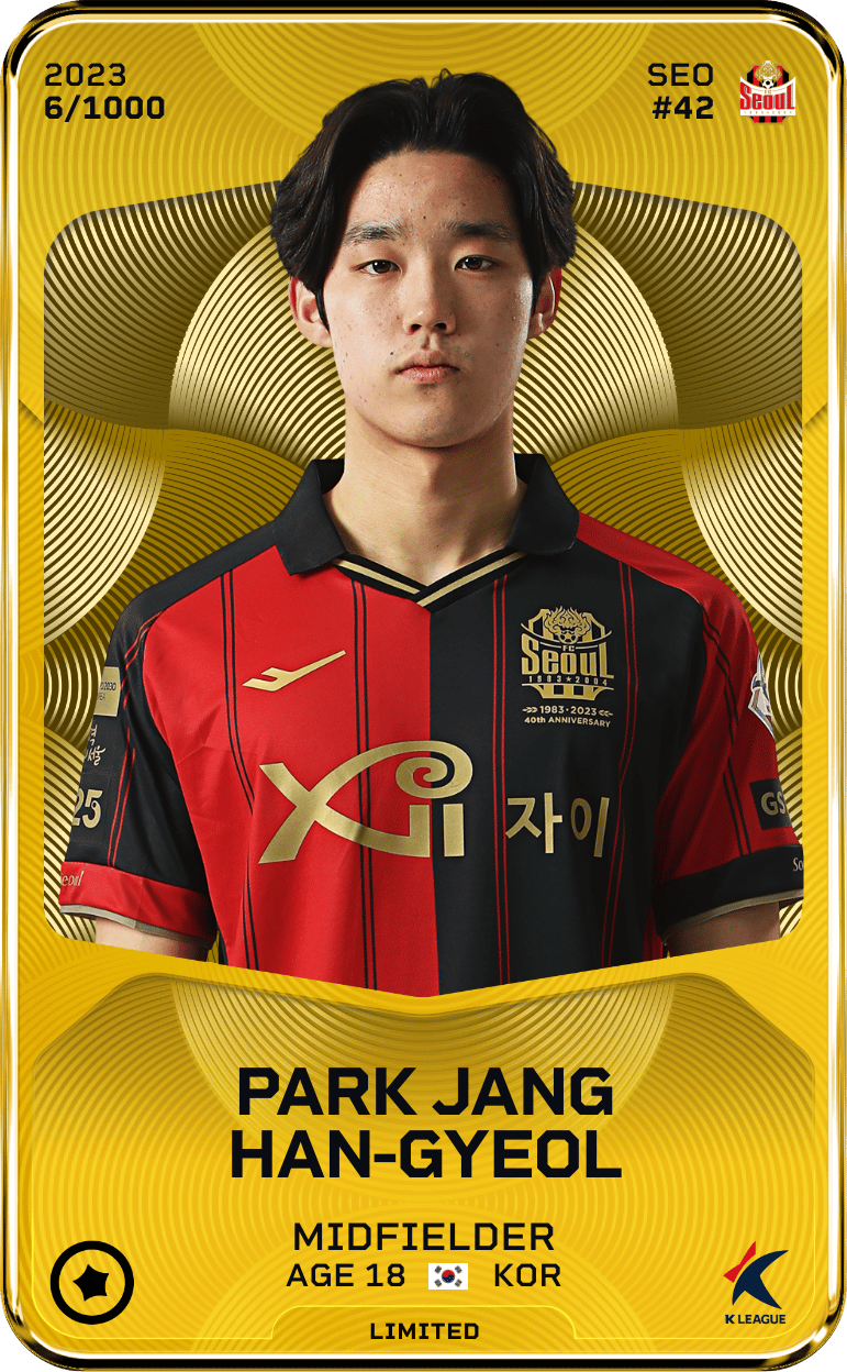 Park Jang Han-Gyeol 2023-24 • Limited 6/1000