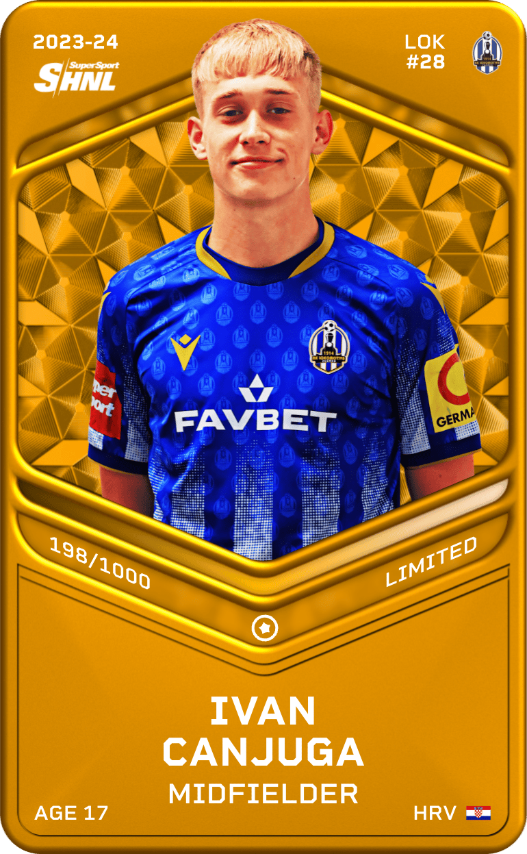 Ivan Canjuga 2023-24 • Limited 198/1000