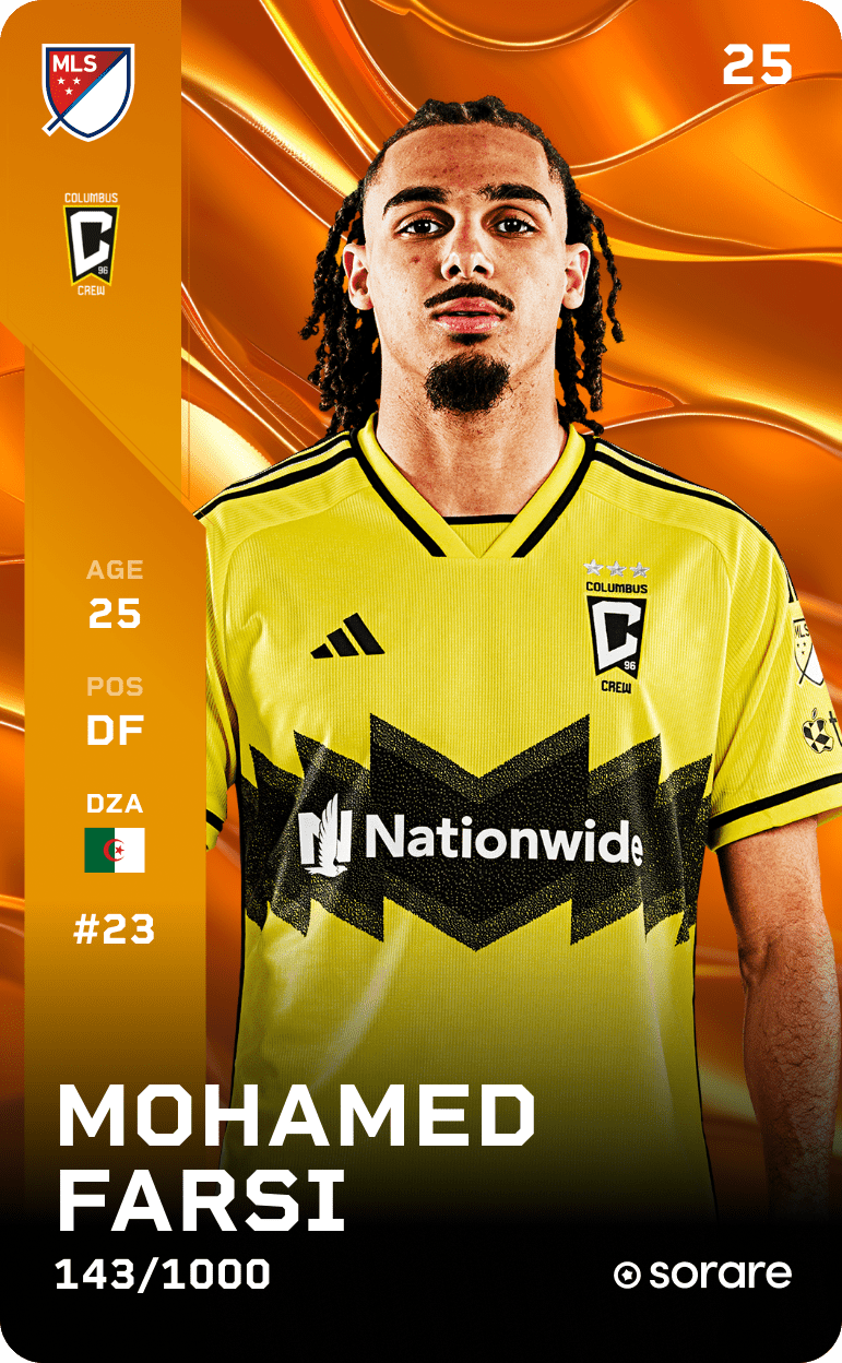 Mohamed Farsi 2025-26 • Limited 143/1000