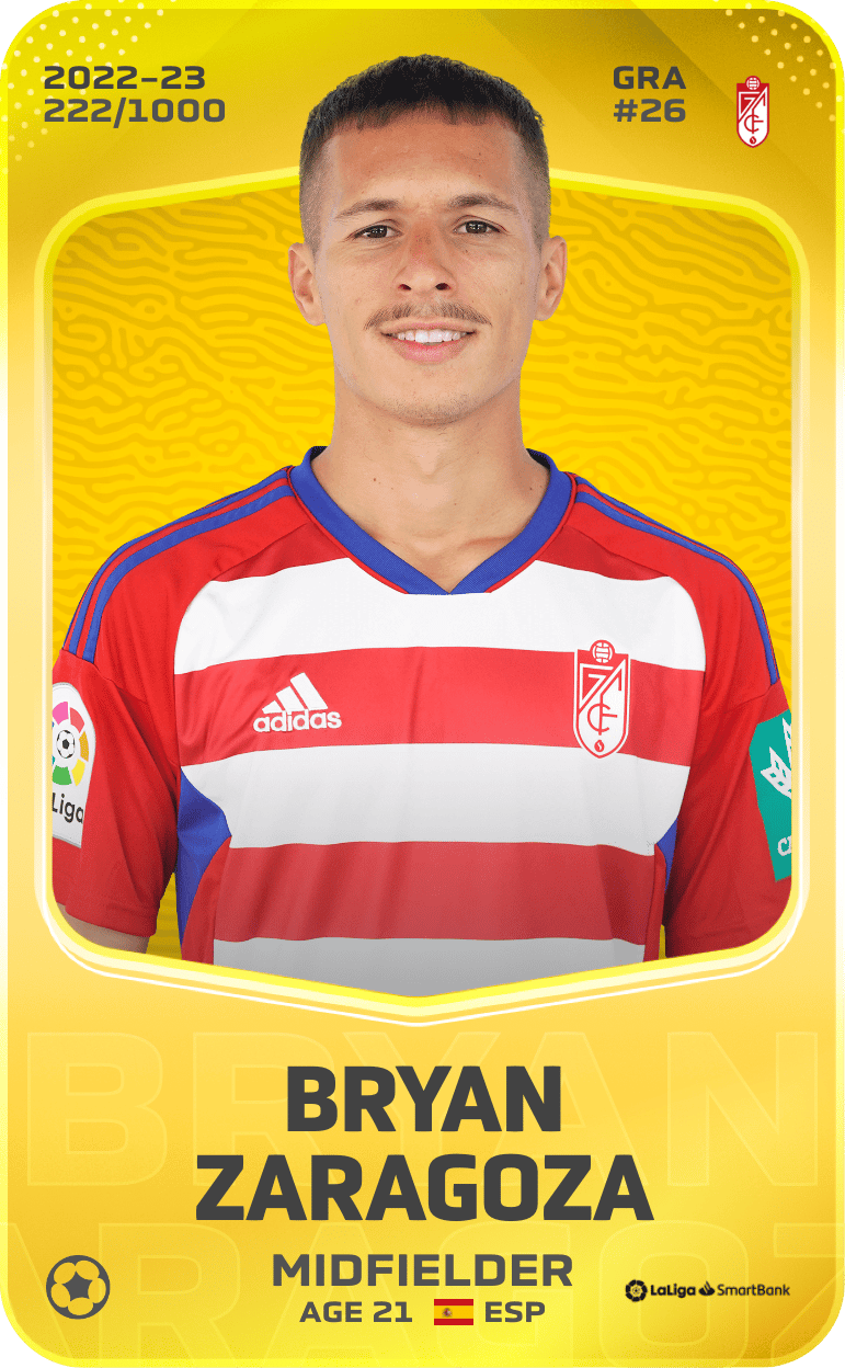 Bryan Zaragoza 2022-23 • Limited 222/1000