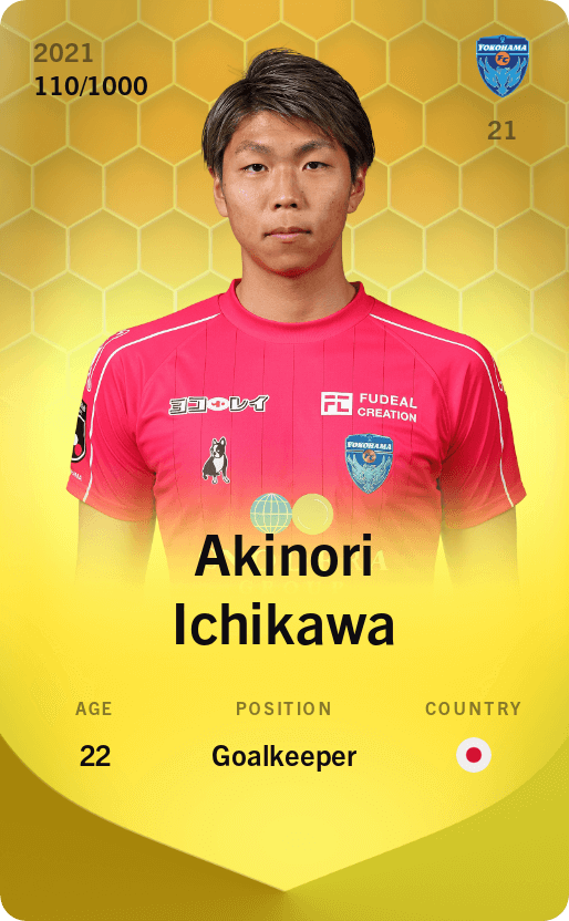 Akinori Ichikawa 2021-22 • Limited 110/1000