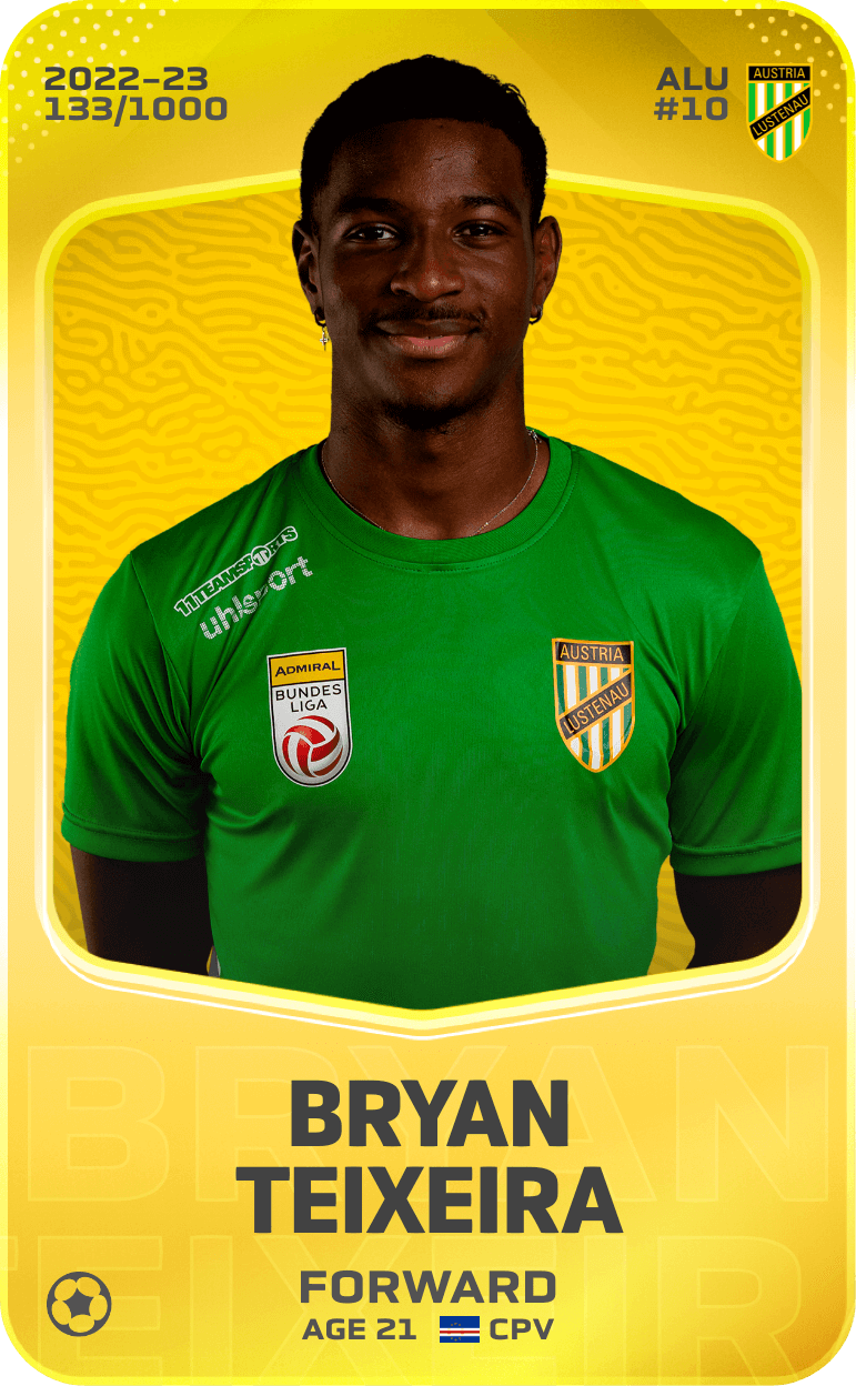 Bryan Teixeira 2022-23 • Limited 133/1000