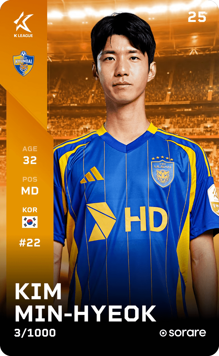 Kim Min-Hyeok 2025-26 • Limited 3/1000