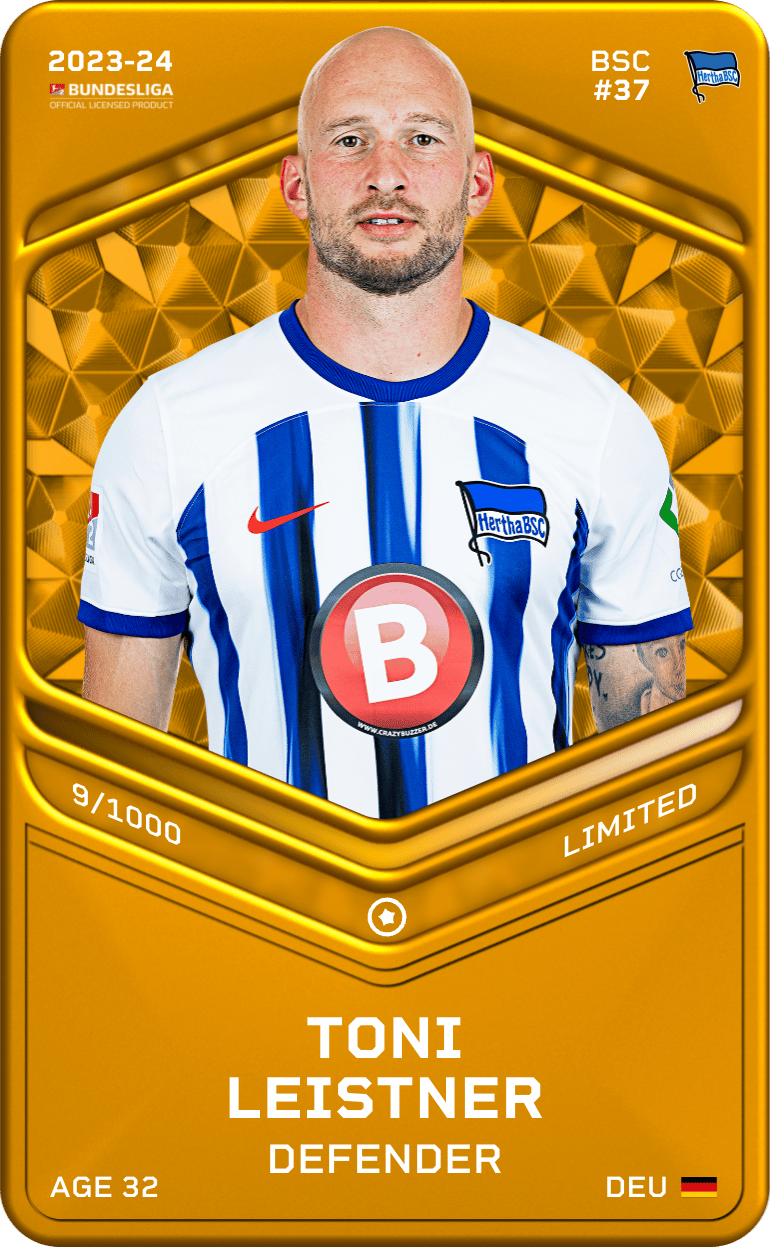 Toni Leistner 2023-24 • Limited 9/1000