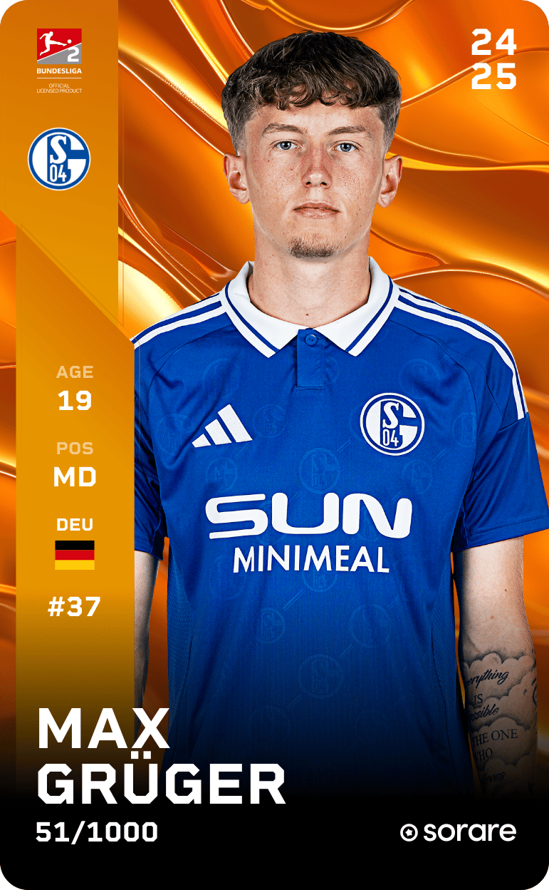 Max Grüger 2024-25 • Limited 51/1000