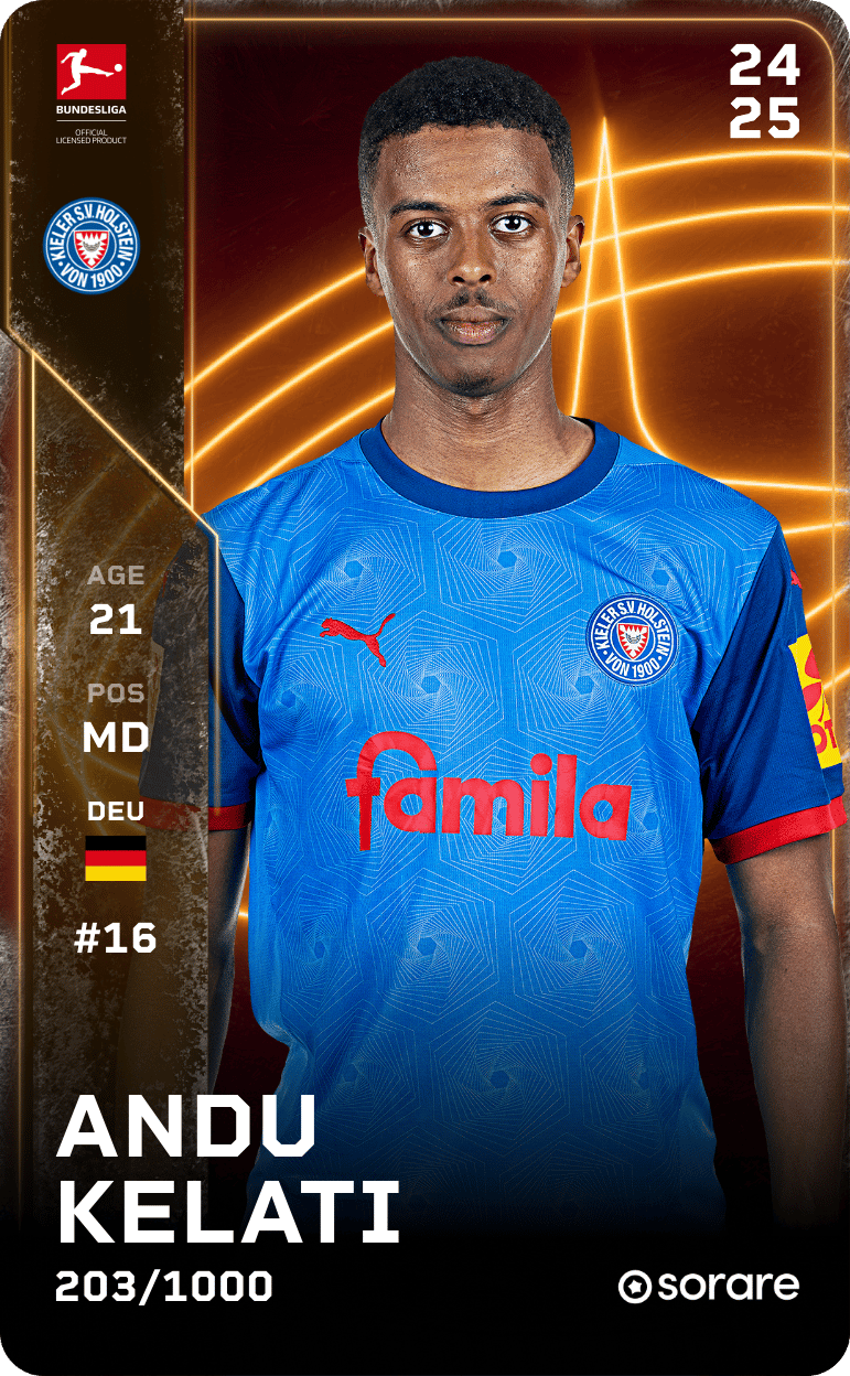 Andu Kelati 2024-25 • Limited 203/1000