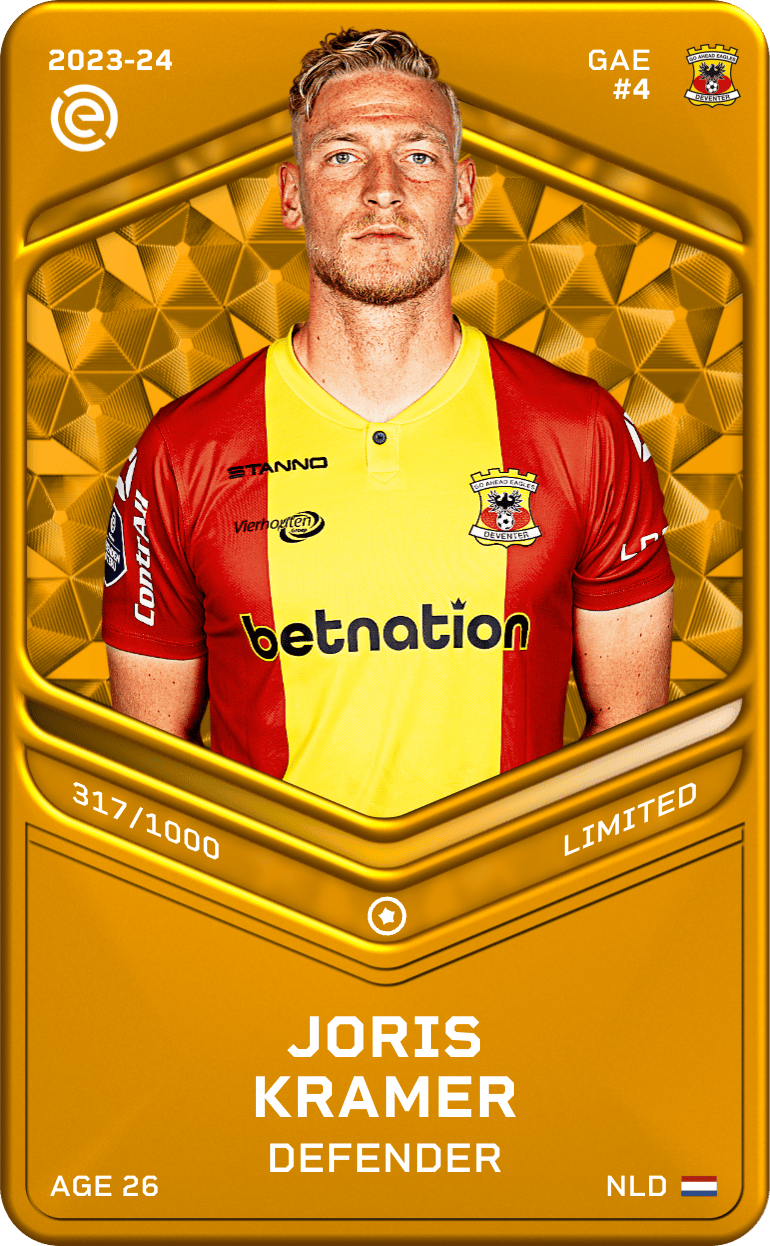 Joris Kramer 2023-24 • Limited 317/1000