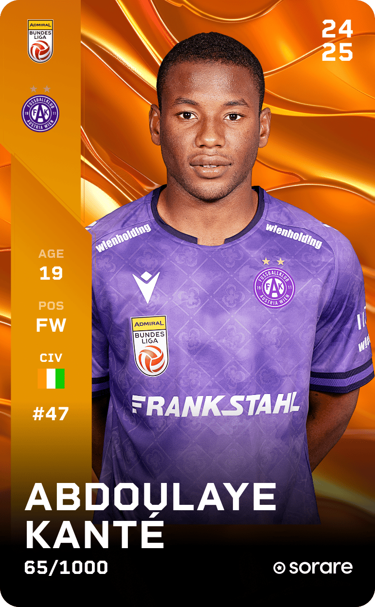 Abdoulaye Kanté 2024-25 • Limited 65/1000
