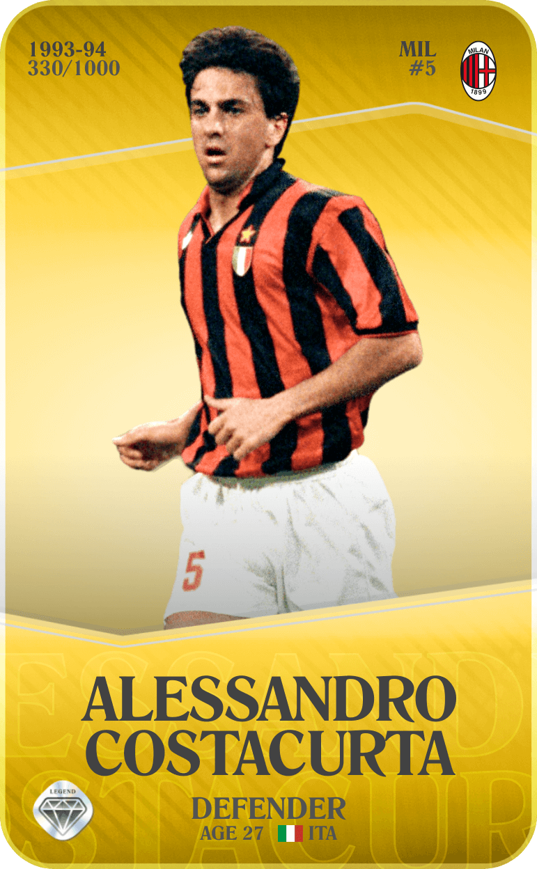 Alessandro Costacurta 1993-94 • Limited 330/1000