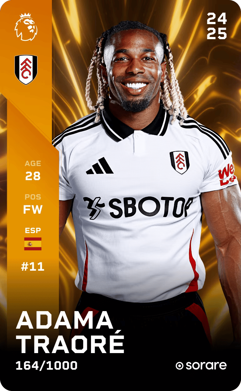 Adama Traoré 2024-25 • Limited 164/1000
