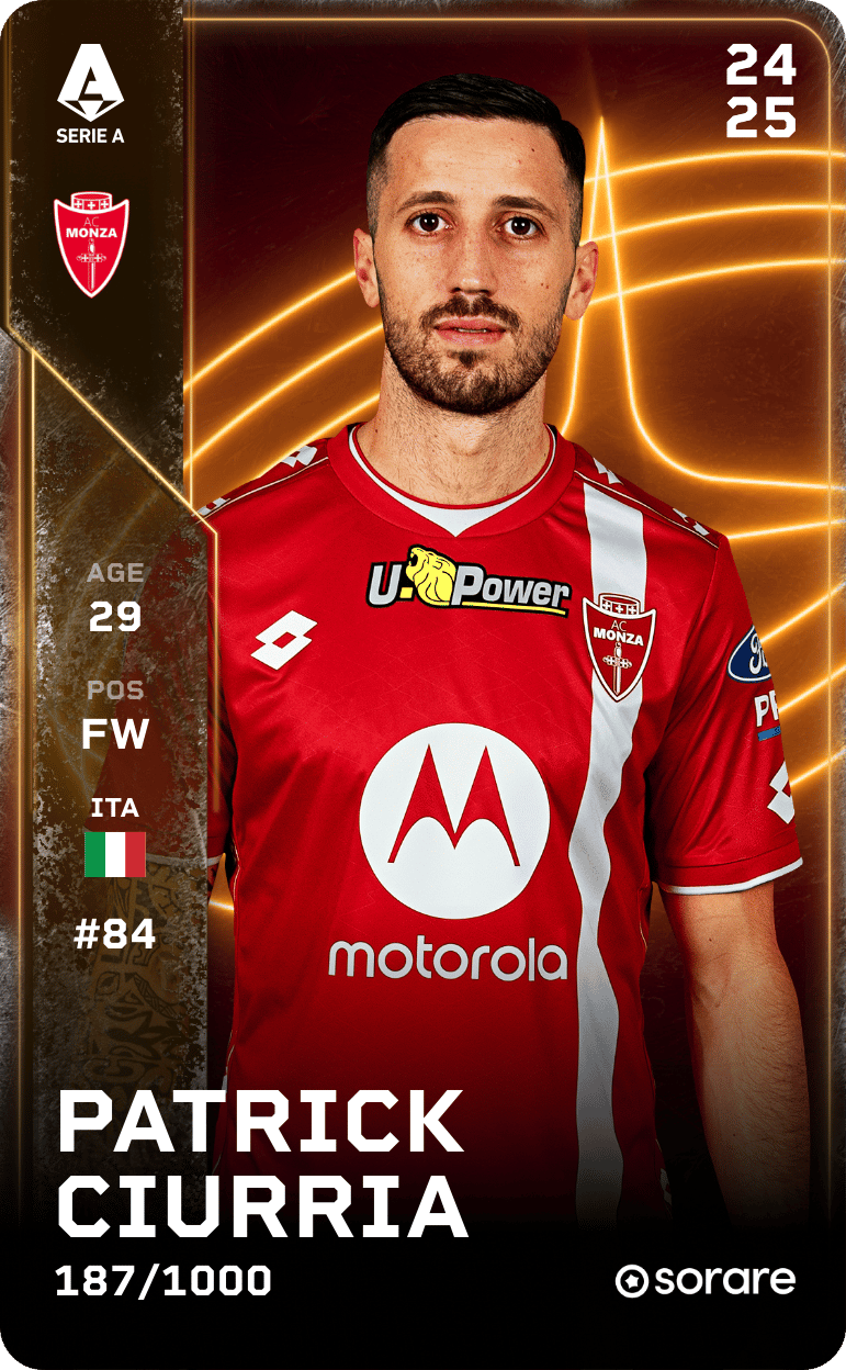 Patrick Ciurria 2024-25 • Limited 187/1000