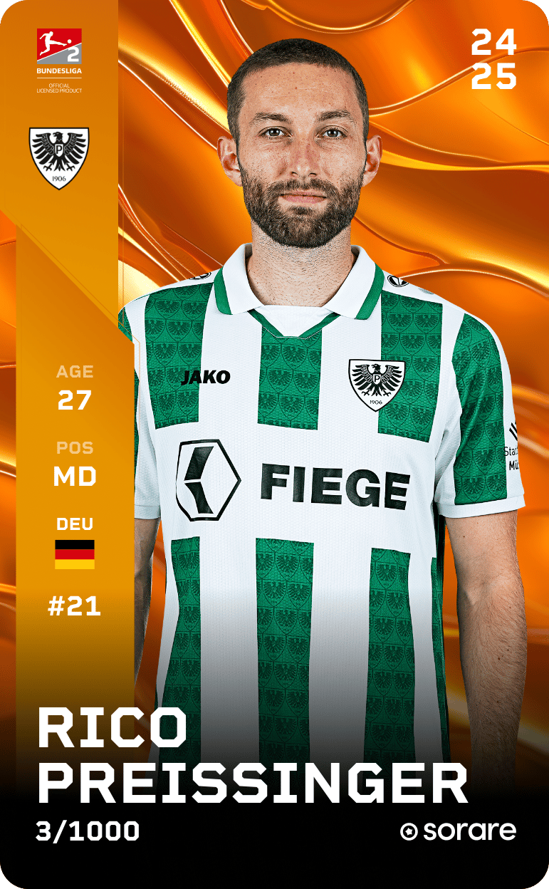 Rico Preißinger 2024-25 • Limited 3/1000