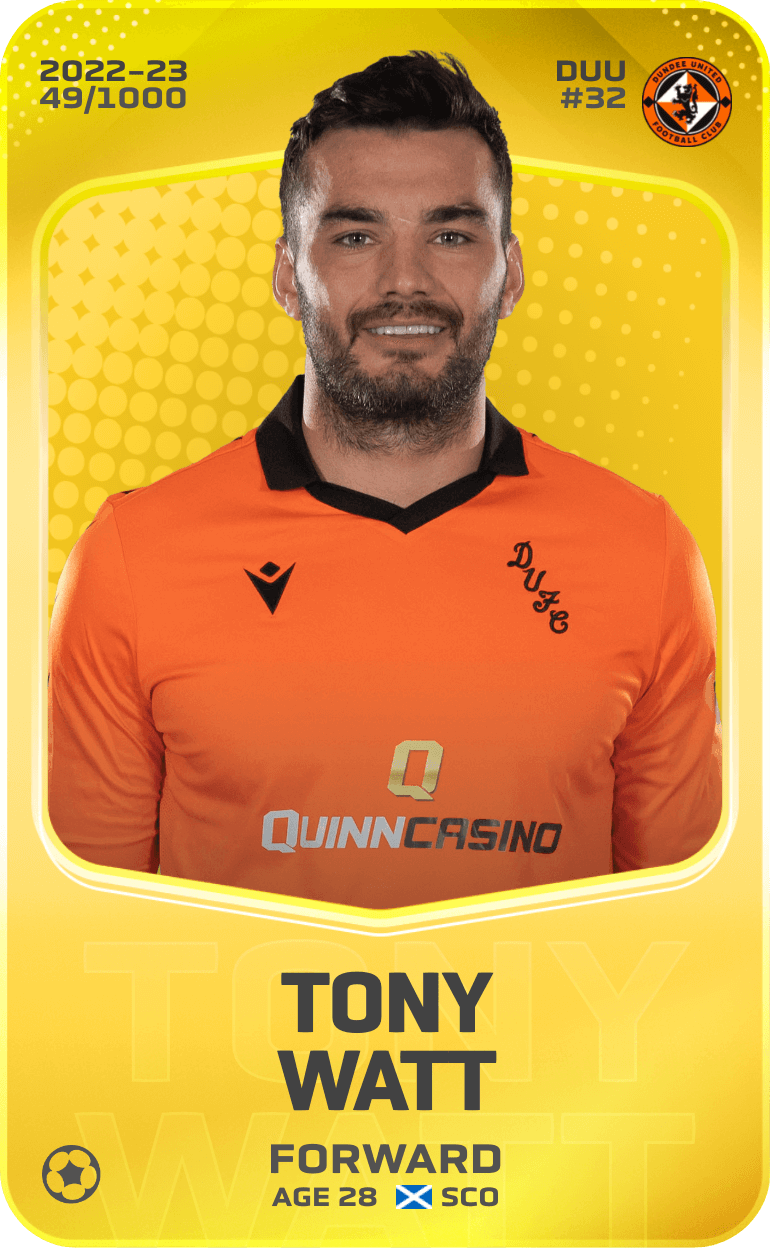 Tony Watt 2022-23 • Limited 49/1000