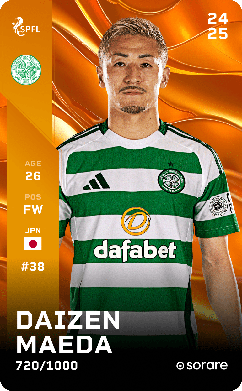 Daizen Maeda 2024-25 • Limited 720/1000