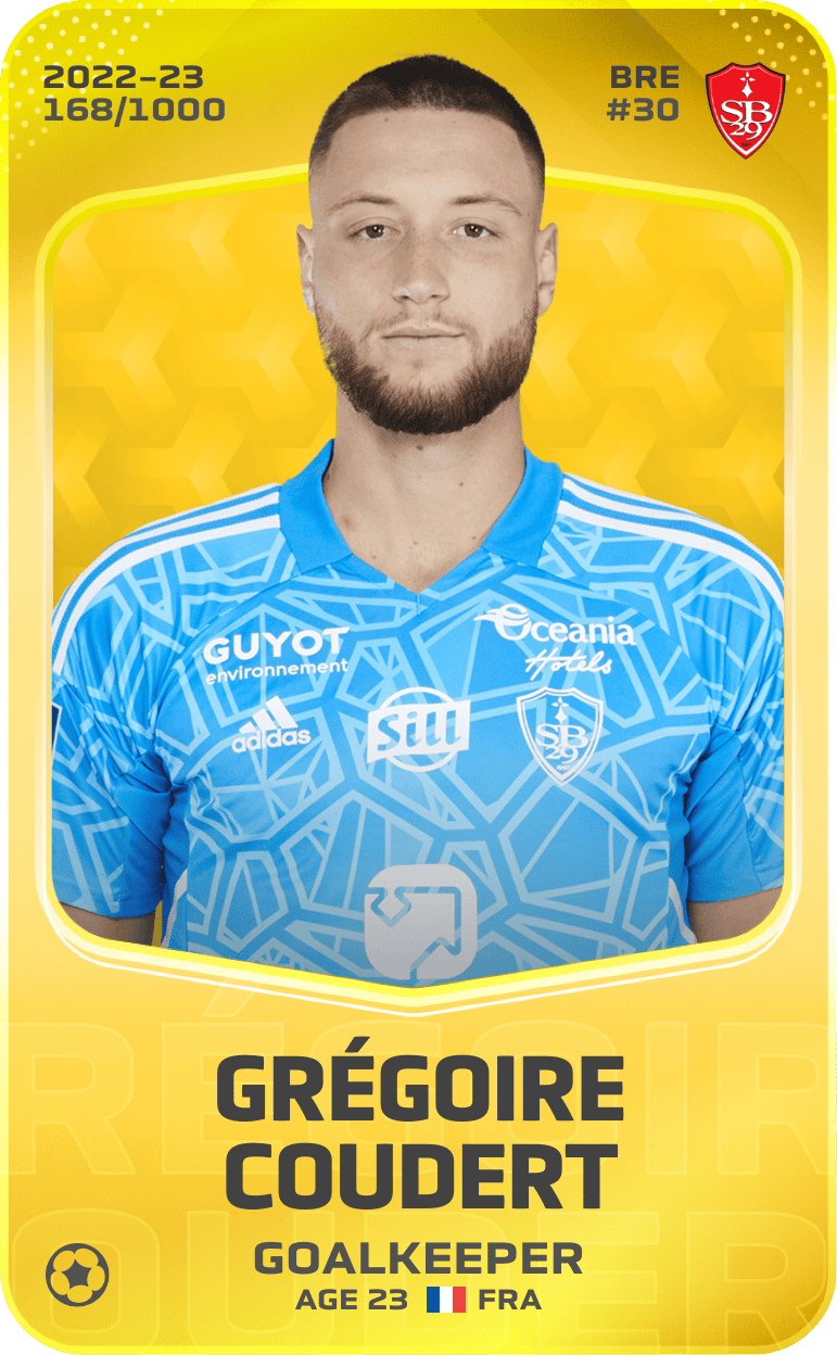Grégoire Coudert 2022-23 • Limited 168/1000
