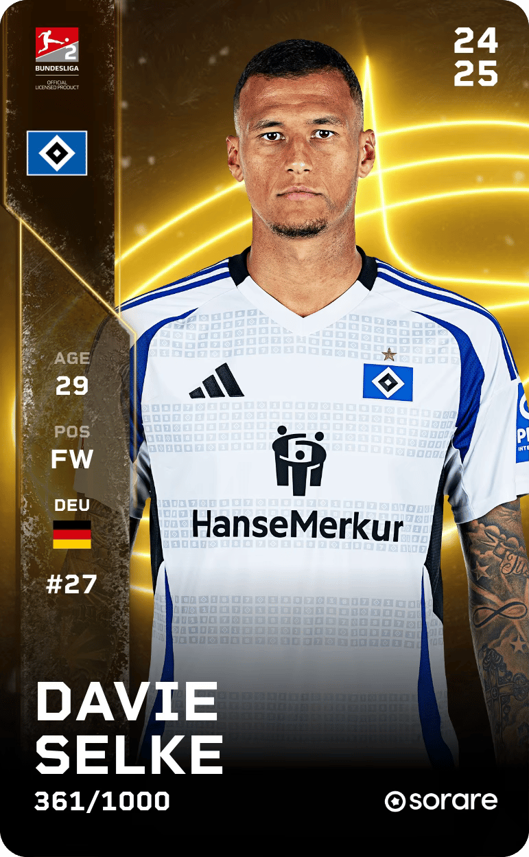 Davie Selke 2024-25 • Limited 361/1000