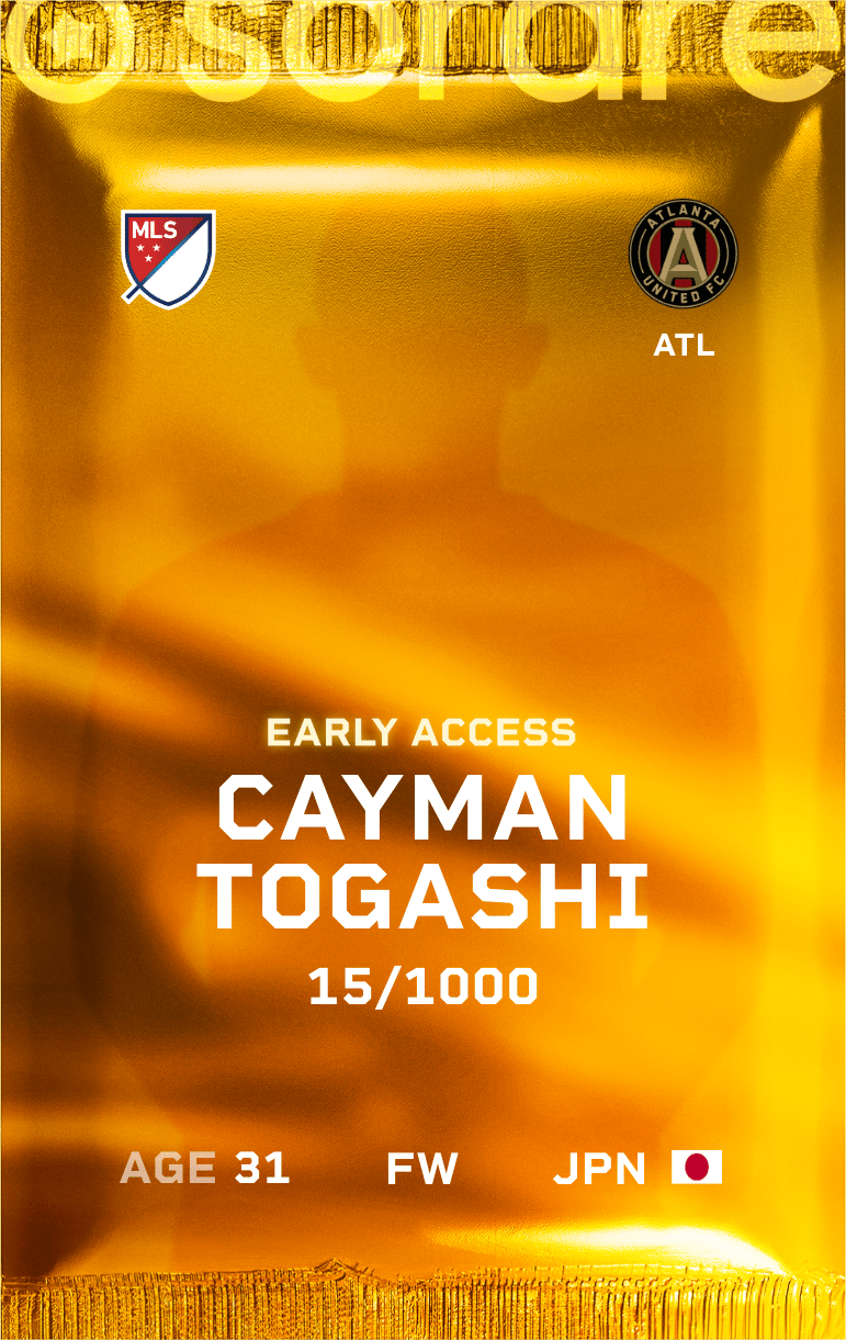 Cayman Togashi 2025-26 • Limited 15/1000