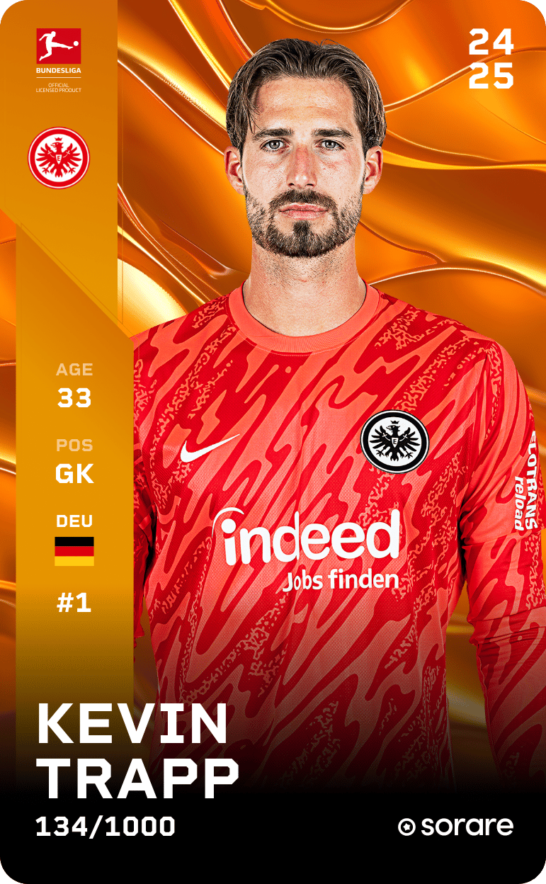 Kevin Trapp 2024-25 • Limited 134/1000