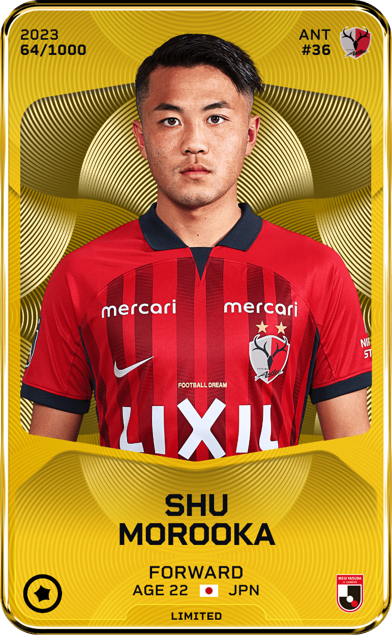Shu Morooka 2023-24 • Limited 64/1000