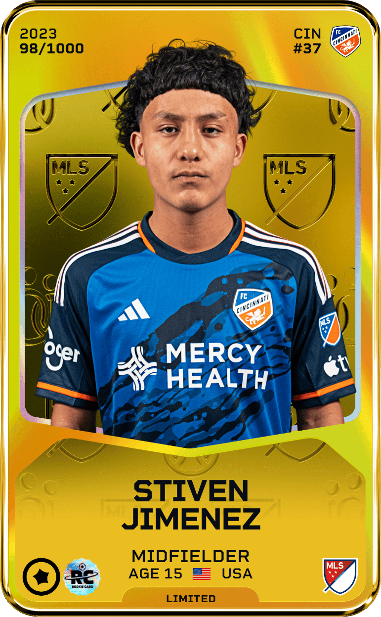 Stiven Jimenez 2023-24 • Limited 98/1000