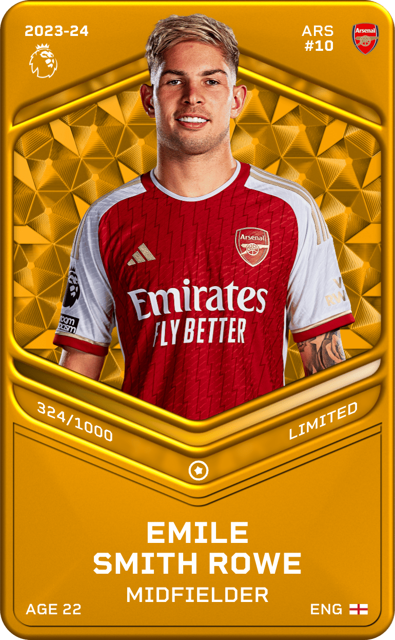 Emile Smith Rowe 2023-24 • Limited 324/1000