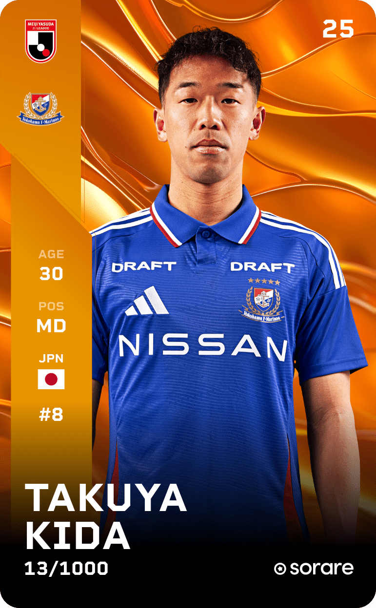 Takuya Kida 2025-26 • Limited 13/1000
