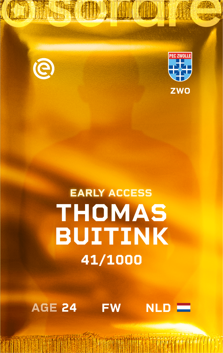 Thomas Buitink 2024-25 • Limited 41/1000