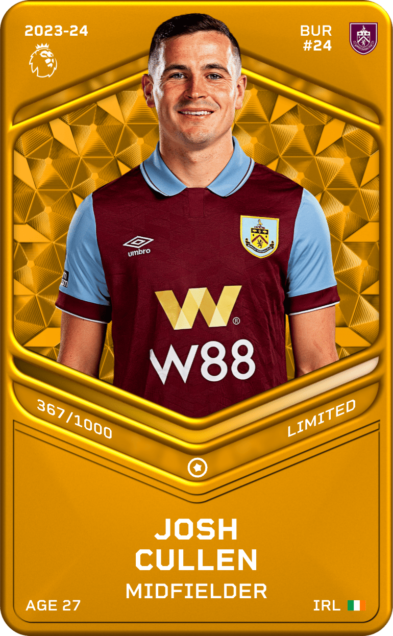 Josh Cullen 2023-24 • Limited 367/1000