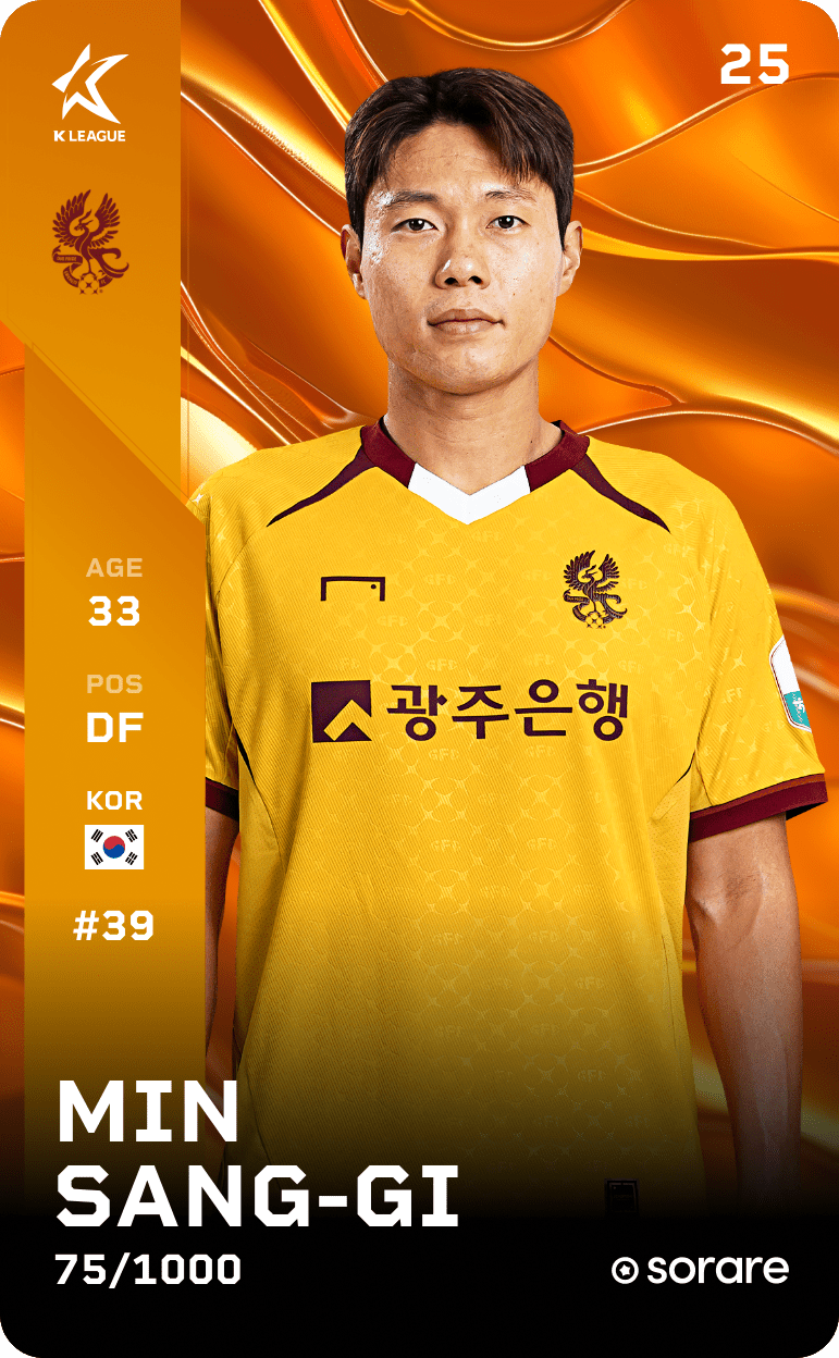Min Sang-Gi 2025-26 • Limited 75/1000