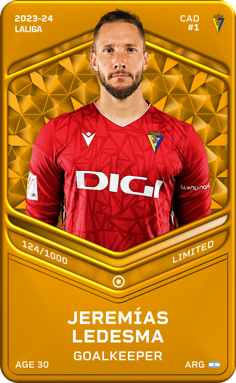 Jeremías Ledesma 2023-24 • Limited 124/1000
