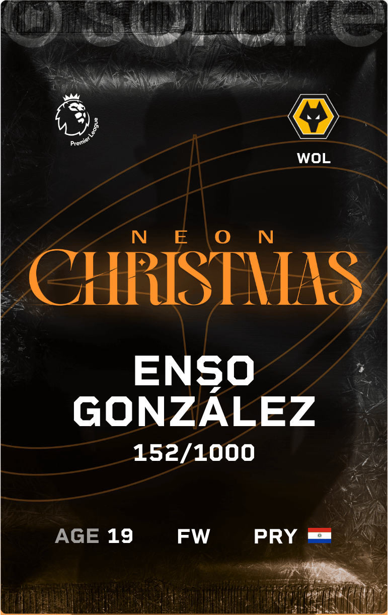 Enso González 2024-25 • Limited 152/1000