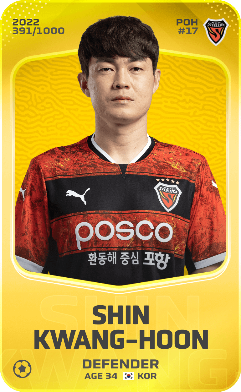 Shin Kwang-Hoon 2022-23 • Limited 391/1000