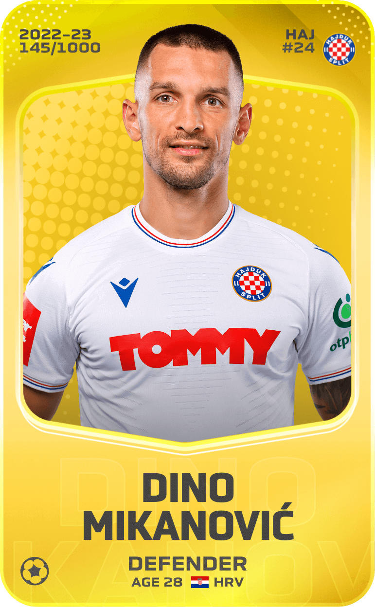 Dino Mikanović 2022-23 • Limited 145/1000