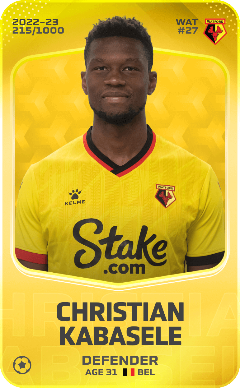 Christian Kabasele 2022-23 • Limited 215/1000