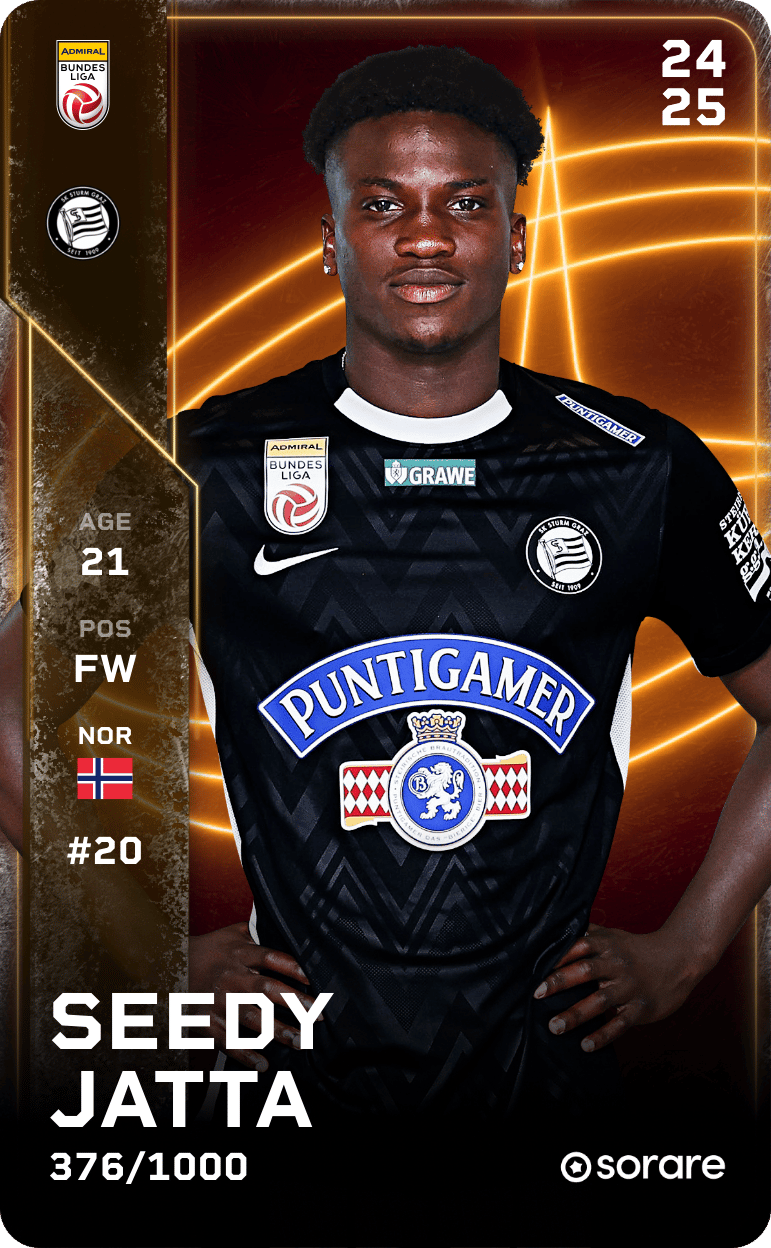 Seedyahmed Jatta 2024-25 • Limited 376/1000