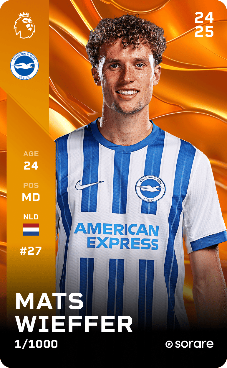 Mats Wieffer 2024-25 • Limited 1/1000