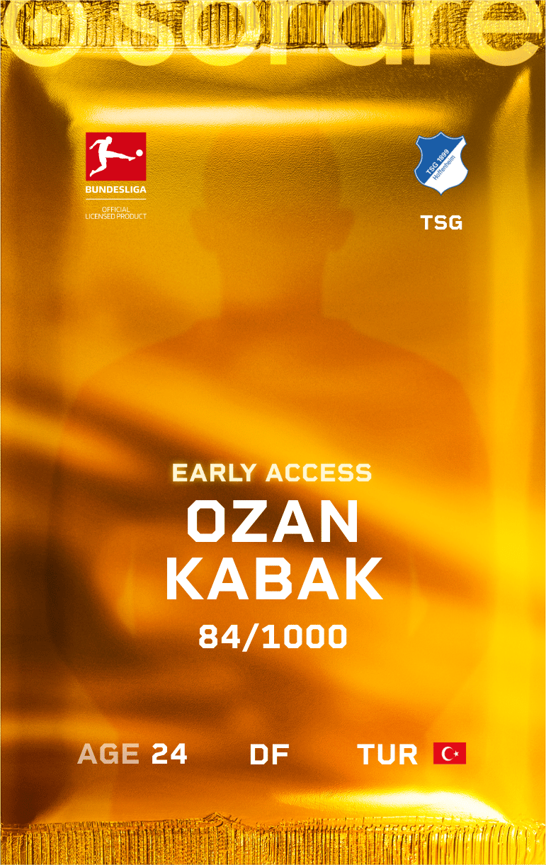 Ozan Kabak 2024-25 • Limited 84/1000