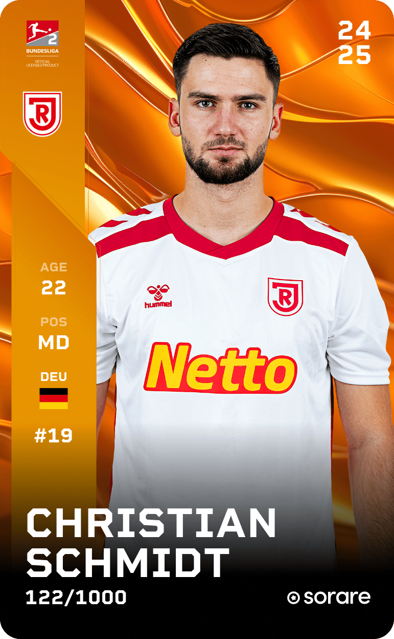Christian Schmidt 2024-25 • Limited 122/1000