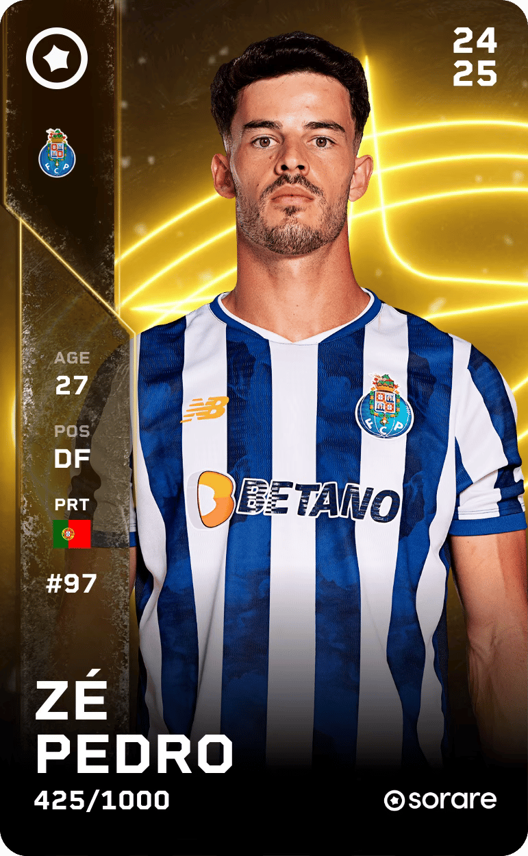 Zé Pedro 2024-25 • Limited 425/1000