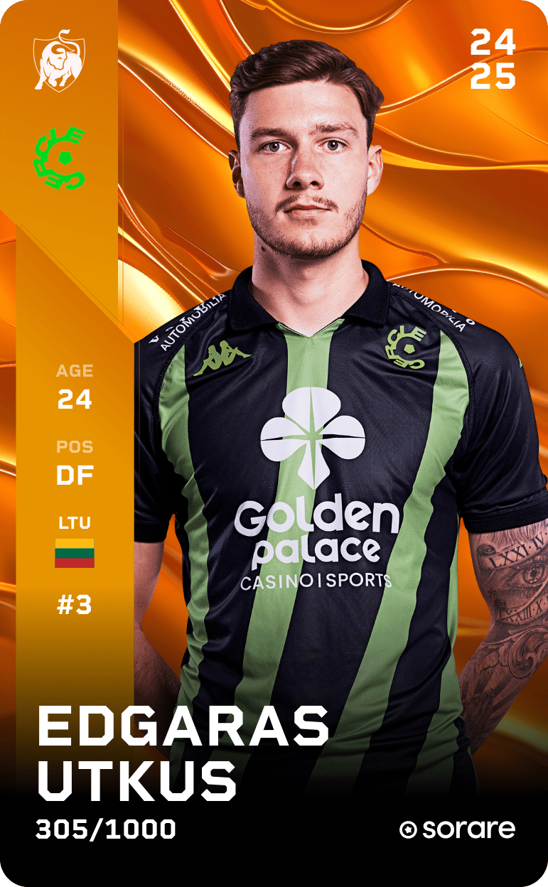 Edgaras Utkus 2024-25 • Limited 305/1000