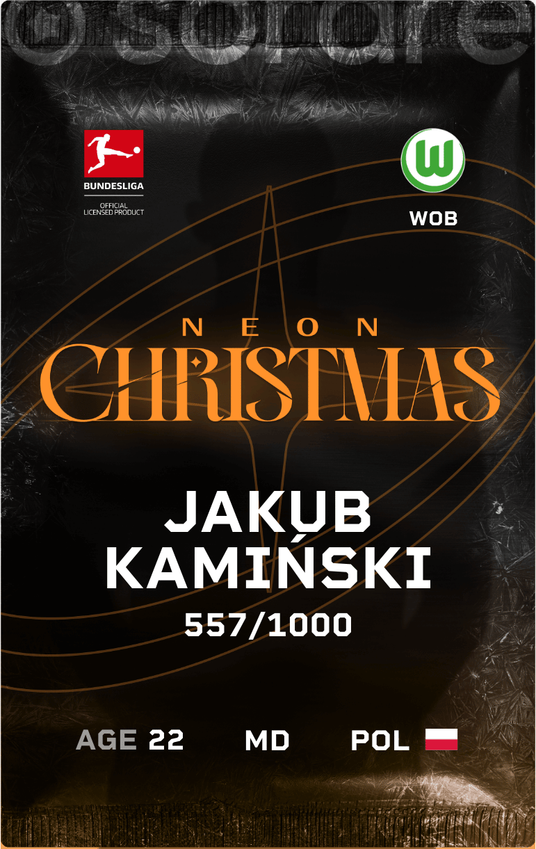 Jakub Kamiński 2024-25 • Limited 557/1000
